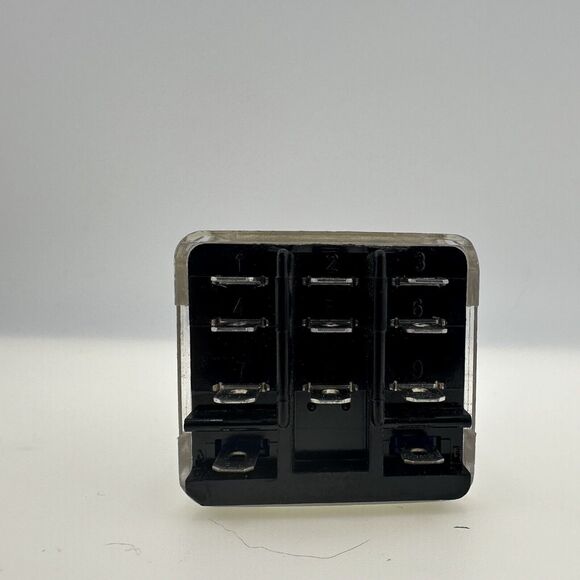 Deltrol Controls Relay 20308-84 166 3PDT 120VAC 10Amp 28VDC 11 Pin Coil - Picture 4 of 4